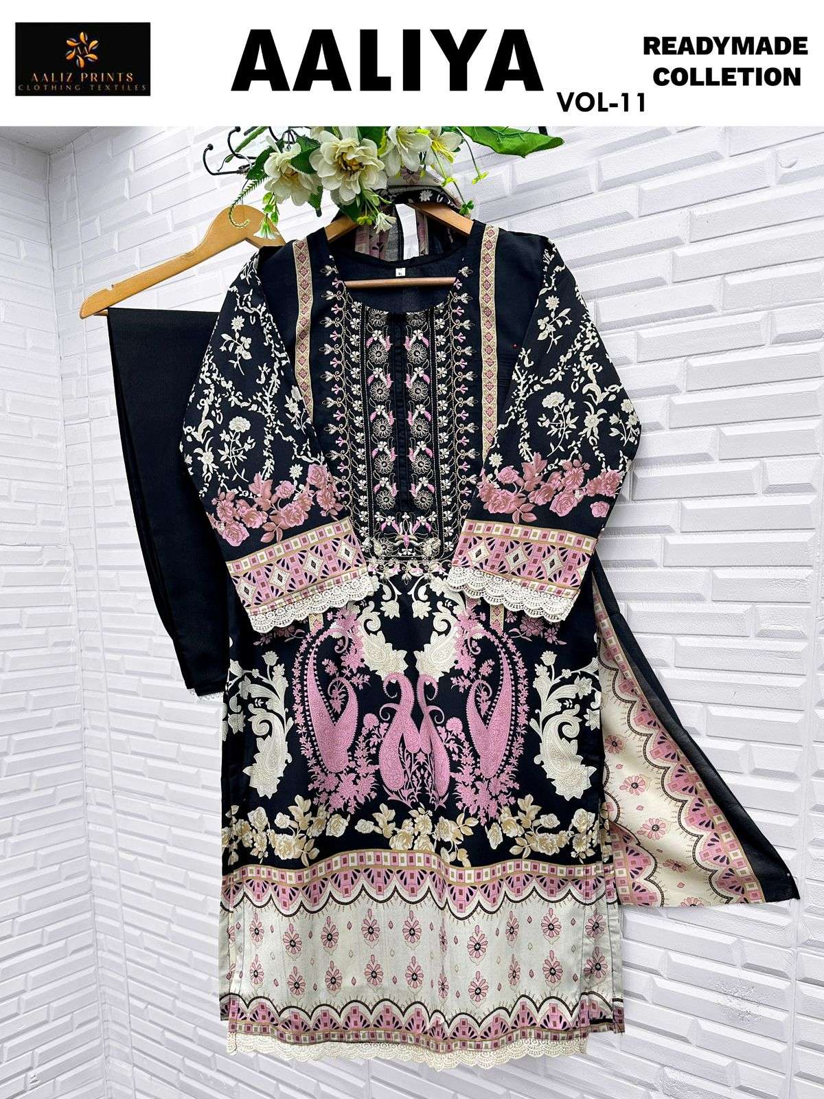 Aaliya embroidery collection vol 11 by Stich Aaliz Prints